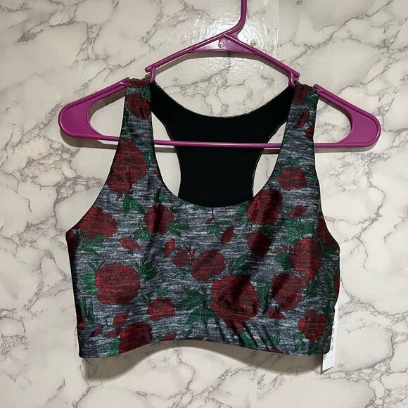 Terez Roses Are Red Sports Bra - Picture 1 of 4